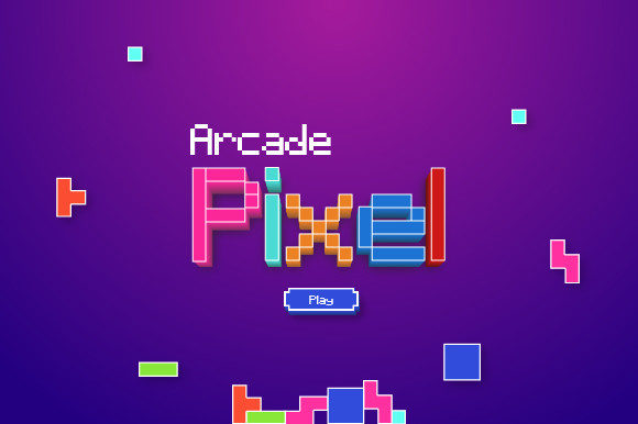 Arcade Pixel: A Display Font for Bold Digital Branding
