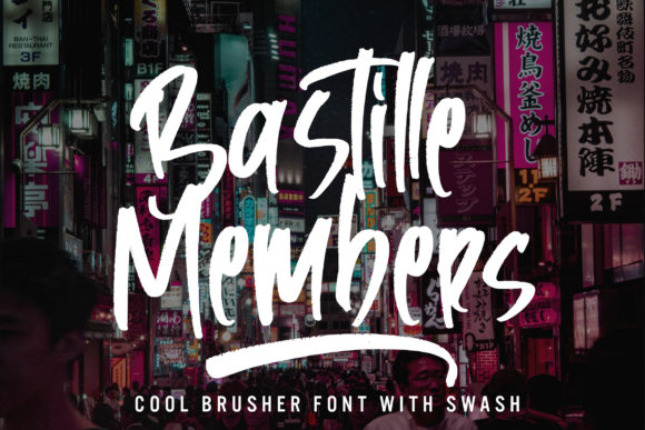 Bastille Members Font for a Polished Brand Look
