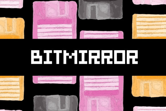 BitMirror: A Nostalgic Font That Boosts Brand Identity