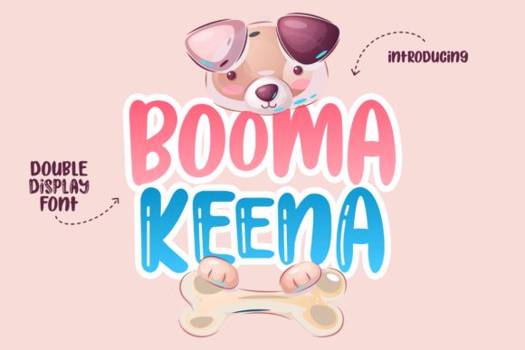Booma Keena: A Playful Display Font for Branding