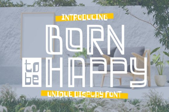 Born to Be Happy Font Review for Web Design