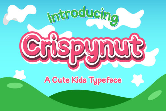 Crispynut: A Playful Sans Serif Font for Digital Creativity