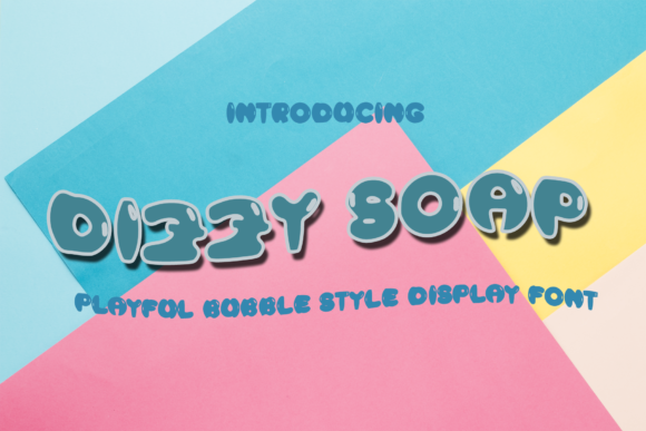 Dizzy Soap Font for Business Branding