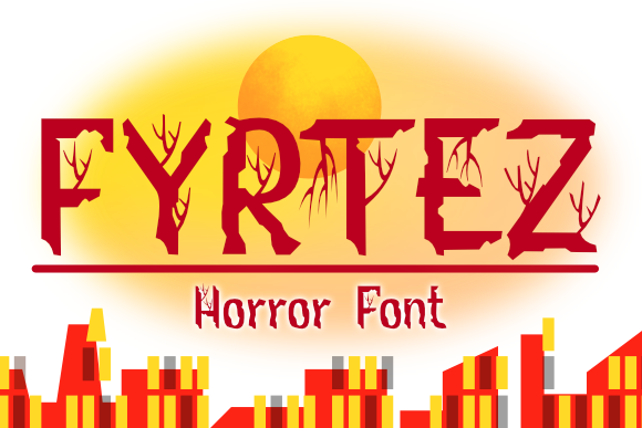 Fyrtez: A Decorative Font for Web Design