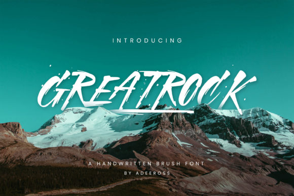 Greatrock: The Bold Display Font That Elevates Your Campaigns