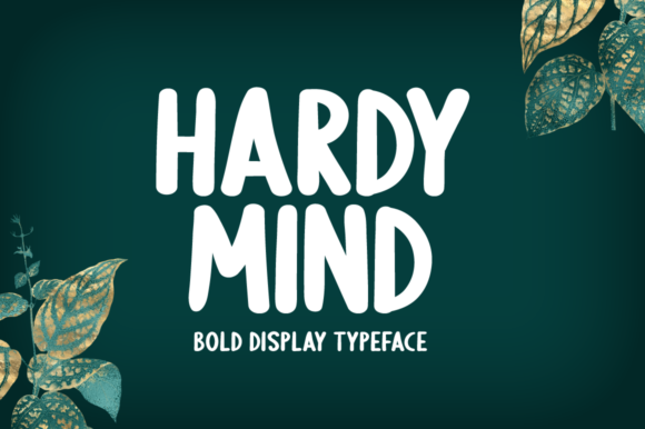 Hardy Mind: A Bold Display Font for Branding Projects