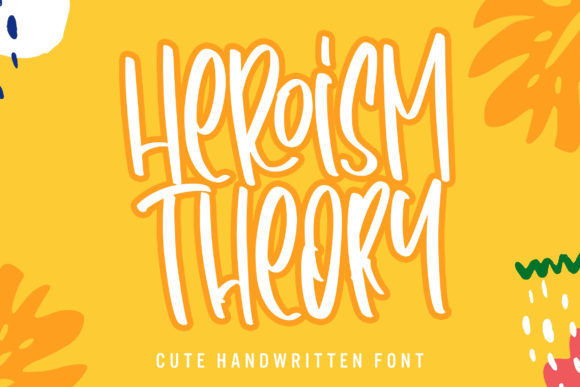 Heroism Theory: A Fun and Friendly Display Font for Bold Branding
