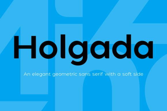 Holgada Family: A Modern Sans Serif for Web Projects