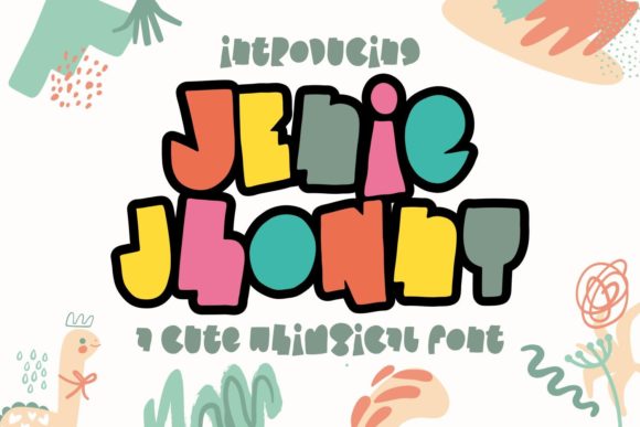 Jenie Jhonny: A Playful Font for Handmade Creations
