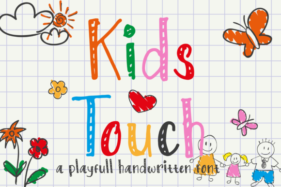 Kids Touch: A Playful Font for Branding That Feels Personal