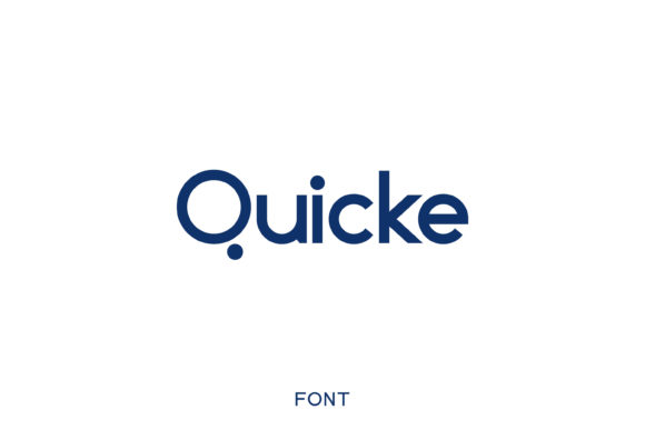 Quicke: A Modern Sans Serif Font for Craft Creations