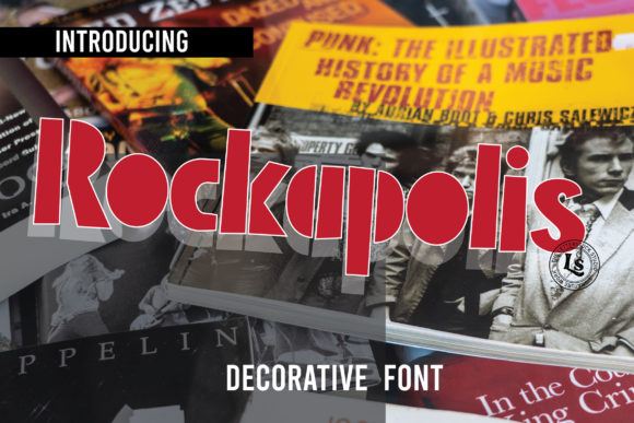 Rockapolis: A Robotic Font with Editorial Charm
