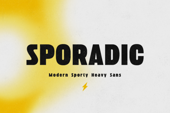 Sporadic: A Bold Display Font for Creative Makers