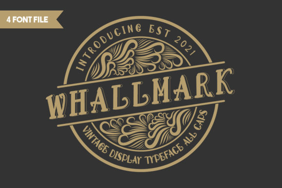 Whallmark Font for Bold Branding and Visual Impact